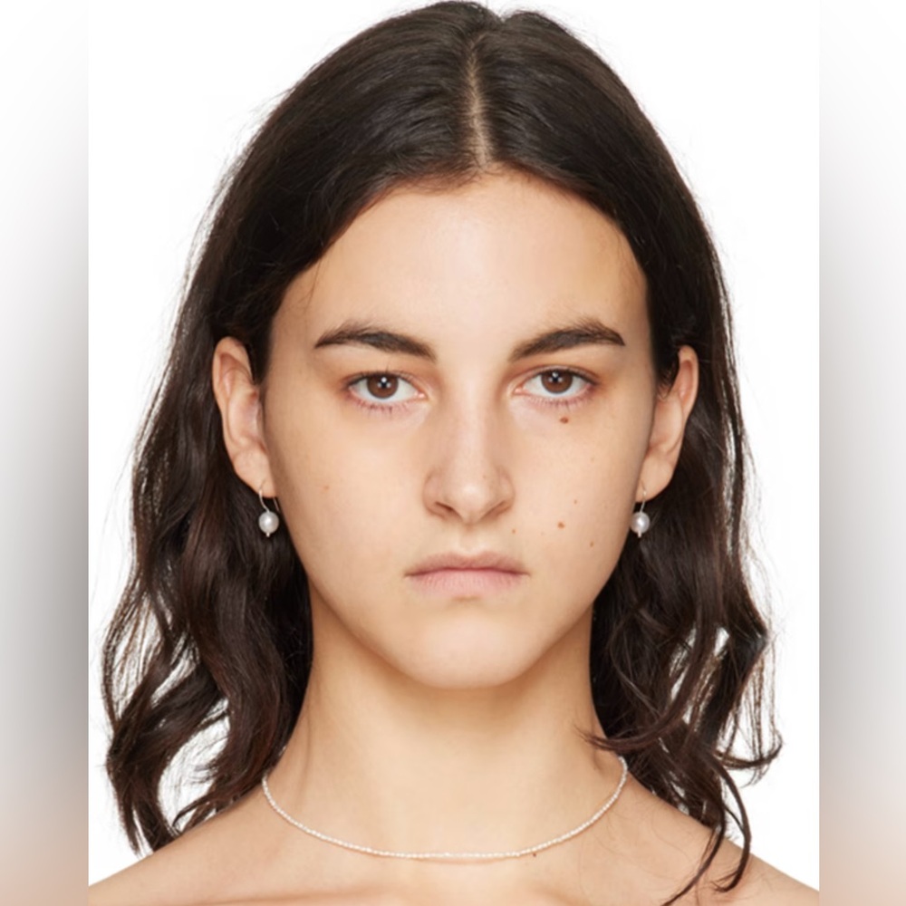 Sophie Buhai Mermaid South Sea Pearl Earrings 🪸 White - Picture 4 of 9